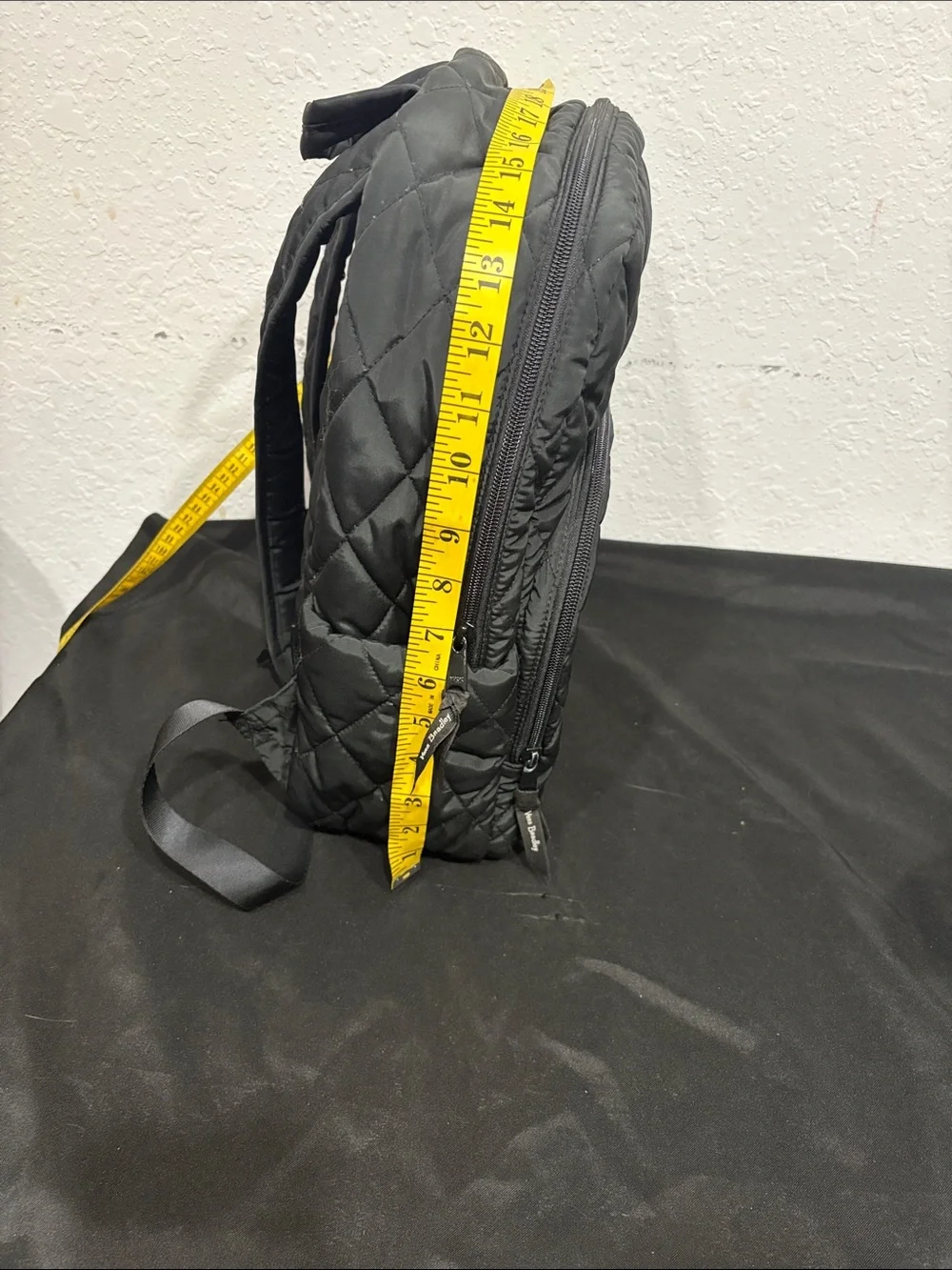 Vera Bradley Black Quilted Backpack
